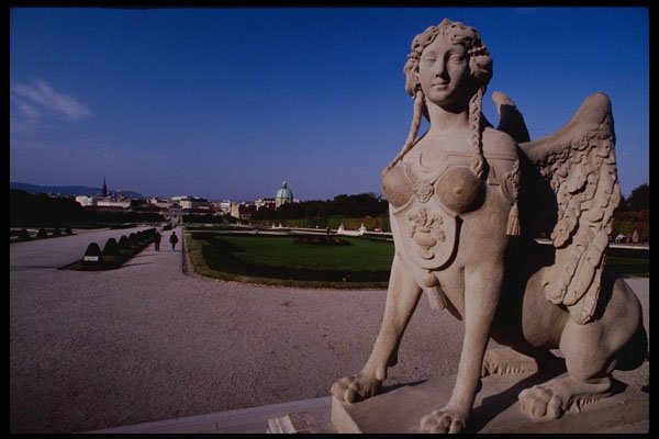 222023 Belvedere Palace Guardian And Formal Grounds, Vienna A4 Photo Print