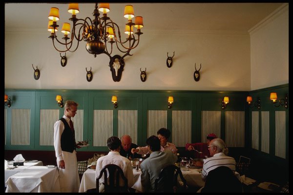 222030 Traditional Tyrolian Restaurant, Vienna A4 Photo Print