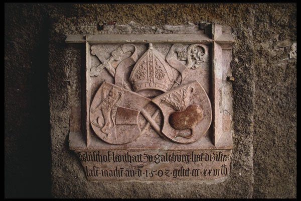 222055 Religious Themes Are Incorporated Into Fortress Decor A4 Photo Print