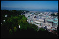 222061 Forested Hills Surround Salzburg's Old Town Monuments A4 Photo Print