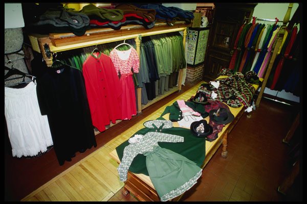 222083 Typical Tyrolian Apparel, Right Bank Shop A4 Photo Print