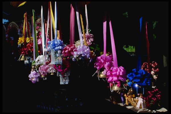 222088 Handmade Salzburg Ornaments A4 Photo Print