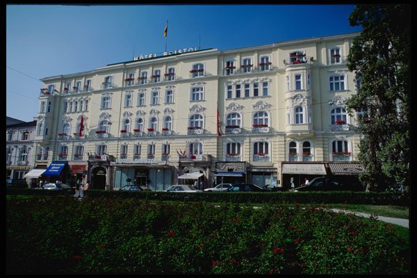 222094 Historic Hotel Bristol, Salzburg A4 Photo Print