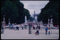 223043 View Of Tuileries Gardens, Looking Towards Arc De Triomphe A4 Photo Print