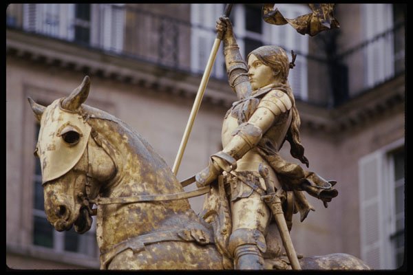 223048 Statue Of Joan D'Arc By Fremeit, Place Des Pyramides, Paris A4 Photo Print