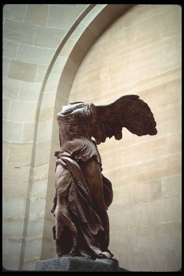 223065 The Victory Of Samothrace Sculpture, The Louvre Museum A4 Photo Print