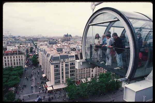 223066 Vista Point From The Pompidou Center, Paris A4 Photo Print