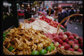 223076 Sidewalk Market Stalls, Paris A4 Photo Print