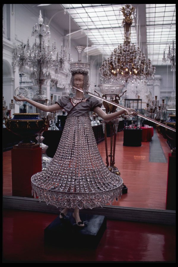 223080 Exhibits In The Baccarat Glass Museum, Paris A4 Photo Print