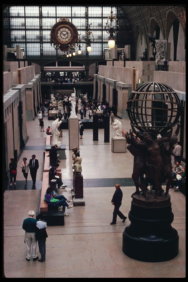 223081 Main Hall, Musee D'Orsay, Paris A4 Photo Print