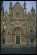 224037 Cathedral, Orvieto A4 Photo Print