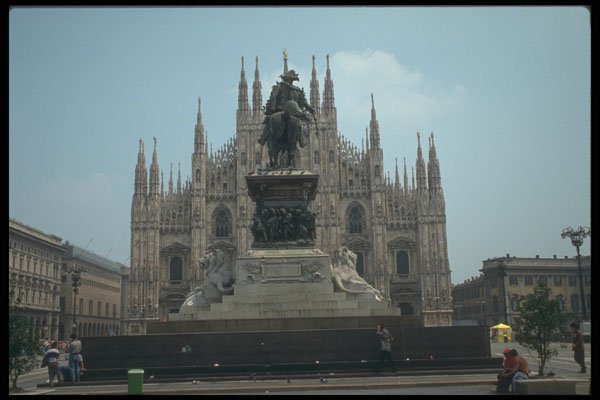 224052 The Cathedral, Milan A4 Photo Print