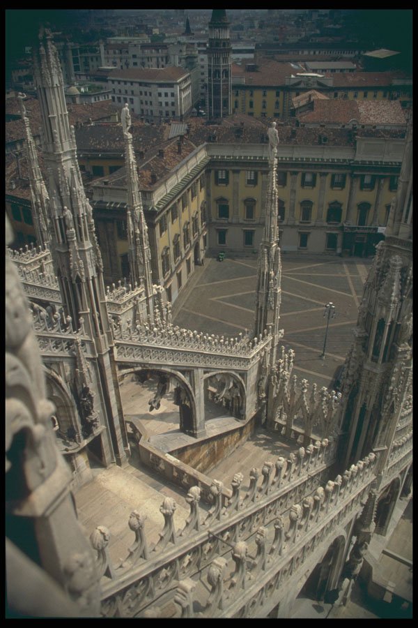 224063 Cathedral, Milan A4 Photo Print