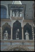 224066 Courtyard, Colleoni Chapel, Bergamo A4 Photo Print