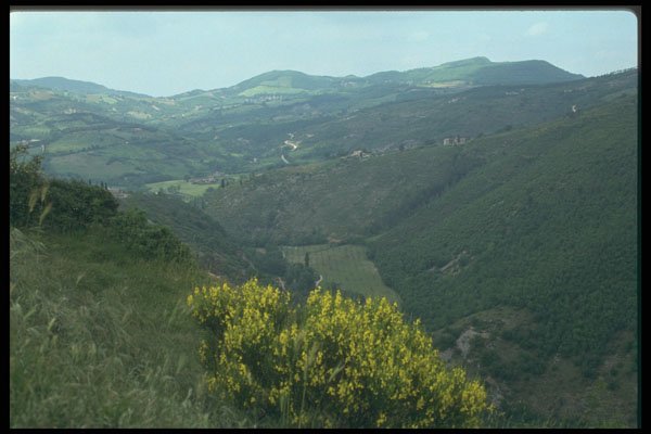 224078 Countryside, Assisi A4 Photo Print