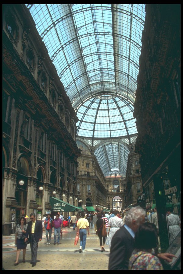 224080 Galleria, Milan A4 Photo Print