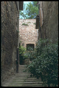 224083 Stairway, Assisi A4 Photo Print