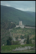 224096 Medieval Castle, Assisi A4 Photo Print