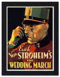 2245 von stroheim wedding march movie poster 2 Vintage Advert A4 Photo Print