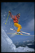 225022 Powder Skiing, Winklmoos, Germany A4 Photo Print