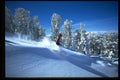 225025 Helicopter Skiing, Lake Tahoe, USA A4 Photo Print