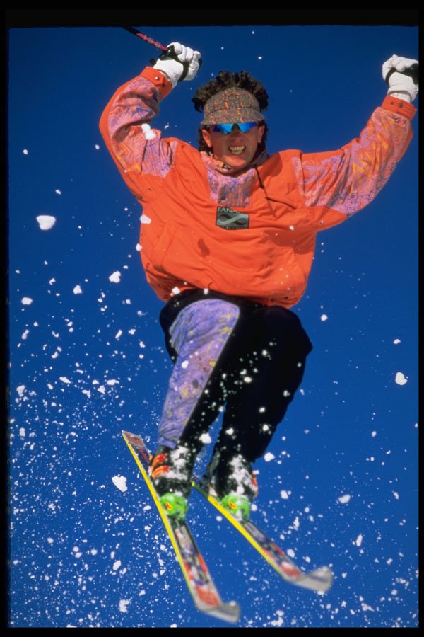 225030 Mogul Skiing, Waidring, Austria A4 Photo Print