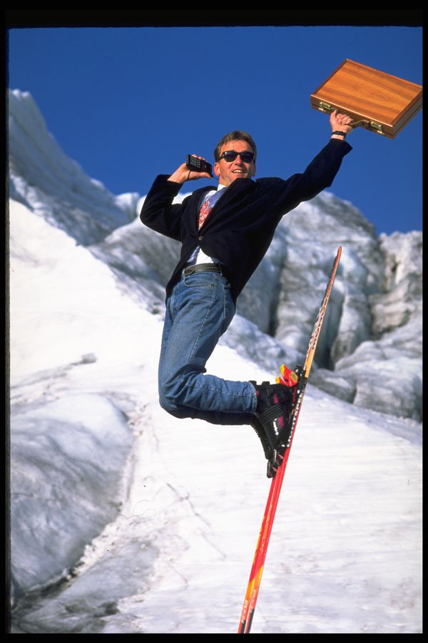 225067 Mobile Phone, Aerials, Hintertux, Austria A4 Photo Print