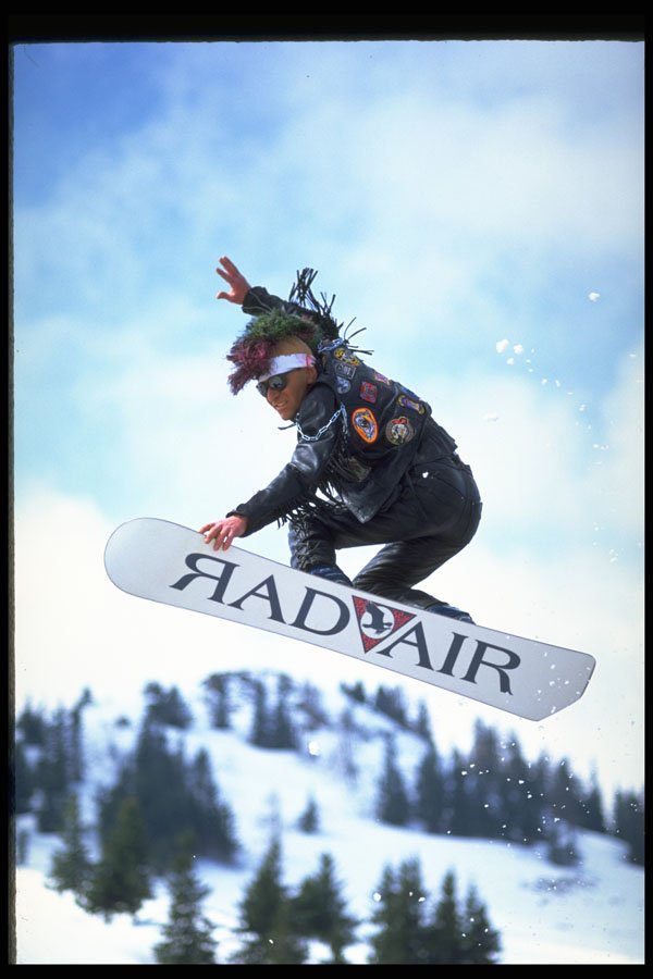 225068 Punk Snowboard, Robfeld, Germany A4 Photo Print
