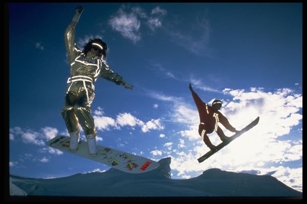 225090 Side Kick, Snowboard, Glacier, Hintertux, Austria A4 Photo Print