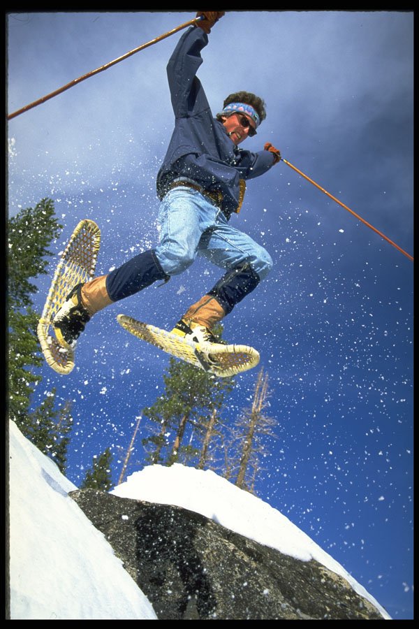 225095 Snowshoe Jump, Lake Tahoe, USA A4 Photo Print