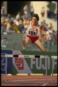 226000 Hurdling A4 Photo Print
