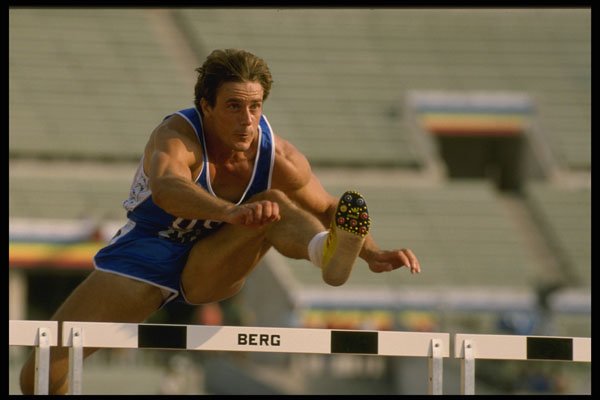 226002 Hurdling A4 Photo Print