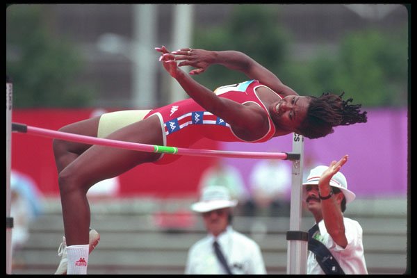 226099 High Jump A4 Photo Print