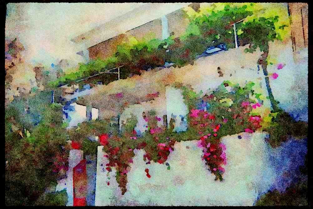 227015 Delphi A4 Limited Edition Watercolour Print