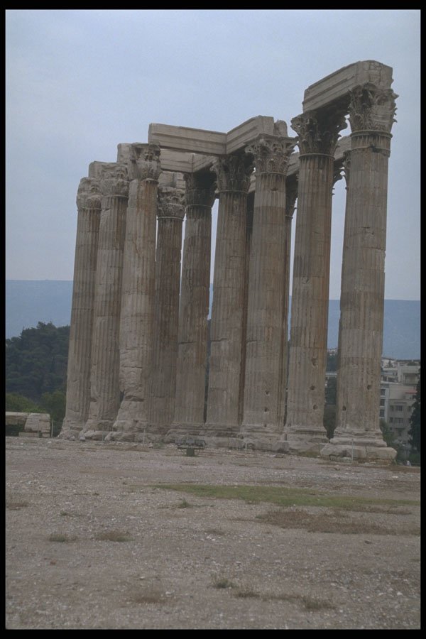 227017 Temple Of Zeus, Athens A4 Photo Print