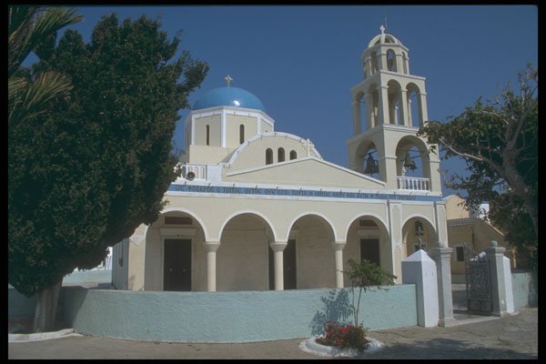 227024 Oia, Island Of Santorini A4 Photo Print