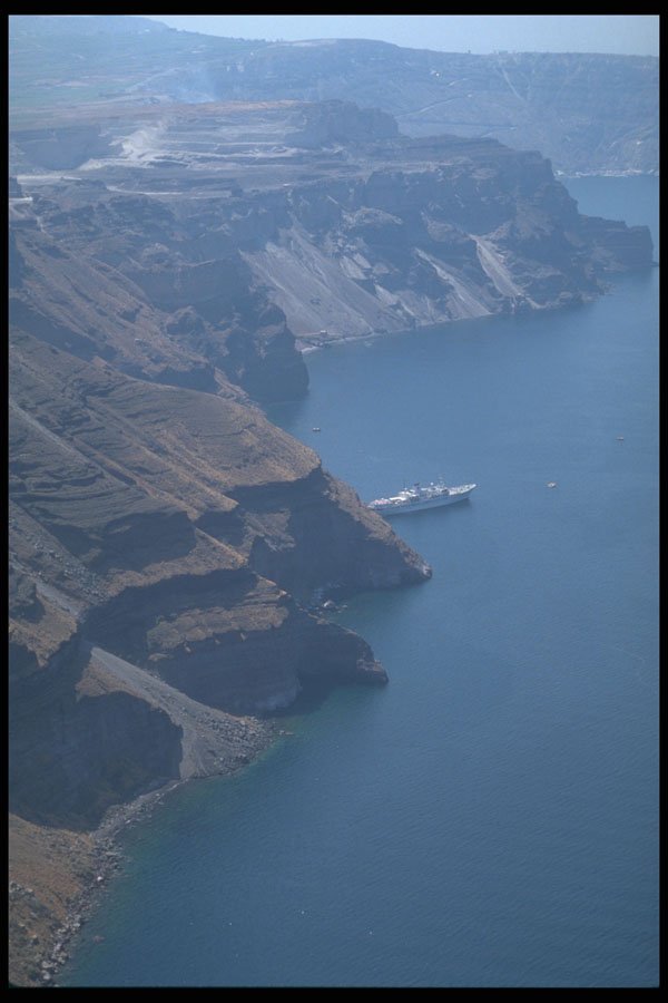 227028 Island Of Santorini A4 Photo Print