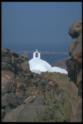 227030 Santorini A4 Photo Print
