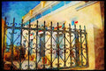 227036 Thira, Island Of Santorini A4 Limited Edition Watercolour Print