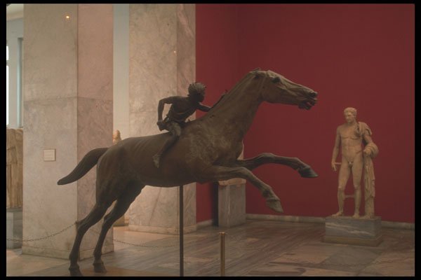 227042 Jockey Of Artemision, Archaeological Museum A4 Photo Print