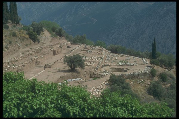 227043 Tholos, Sanctuary Of Athena Pronaia, Delphi A4 Photo Print