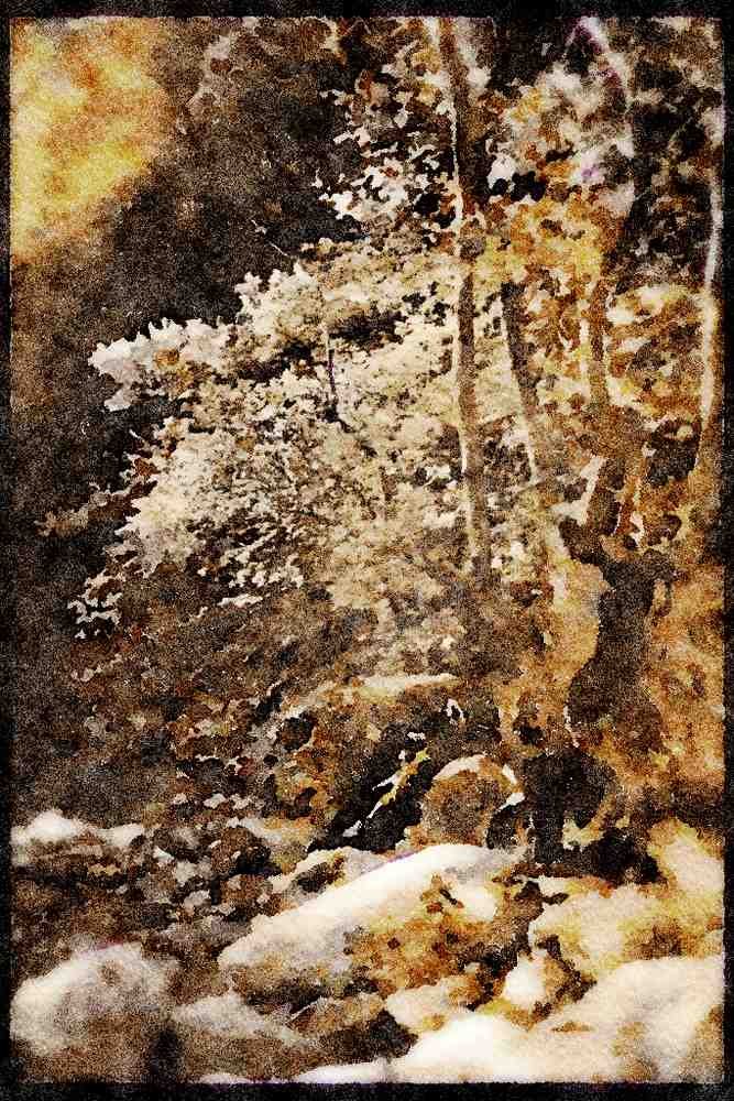 227050 Samarian Gorge, Island Of Crete A4 Limited Edition Watercolour Print