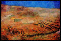 227060 Island Of Santorini A4 Limited Edition Watercolour Print