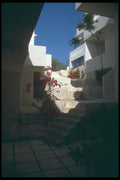 227062 Small Hotel, Island Of Santorini A4 Photo Print