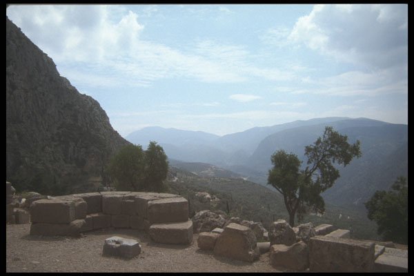 227063 Sacred Way, Delphi A4 Photo Print