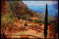 227066 Theater, Delphi A4 Limited Edition Watercolour Print