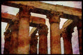 227070 Temple Of Zeus, Athens A4 Limited Edition Watercolour Print