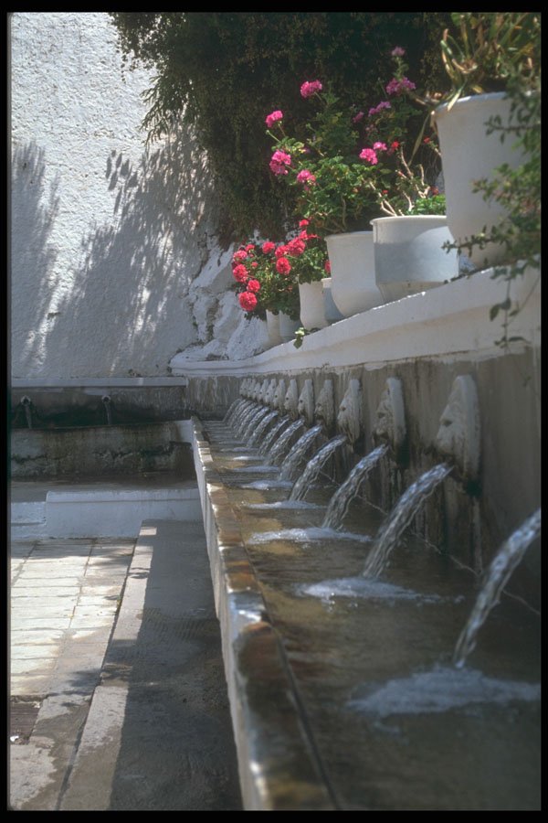 227074 Fountain, Spili, Island Of Crete A4 Photo Print