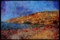 227078 Matala, Southern Crete A4 Limited Edition Watercolour Print