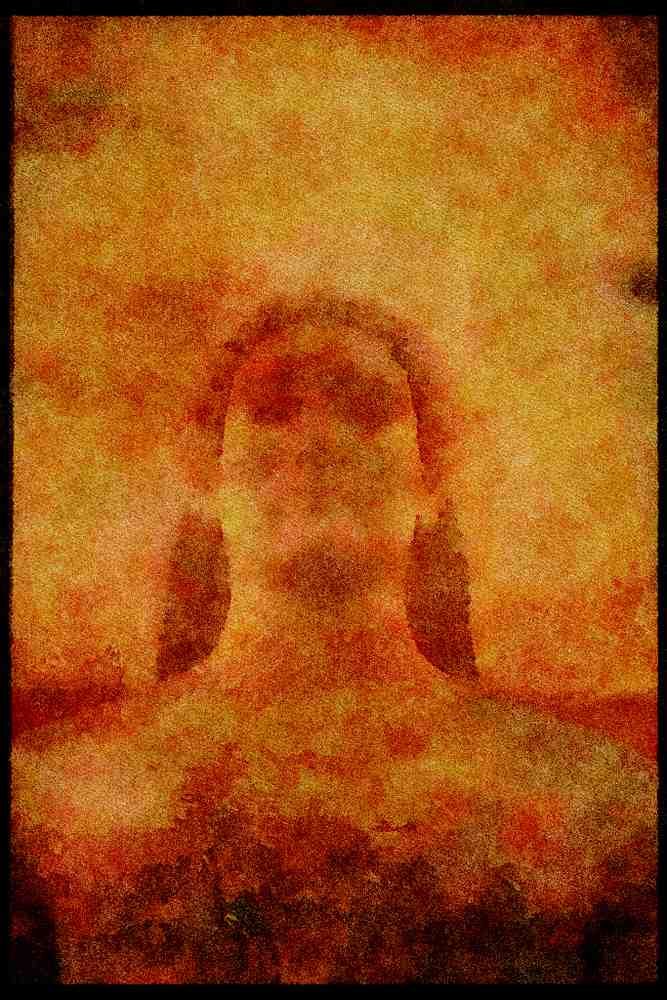 227088 _Kouros_, National Archaeological Museum, Athens A4 Limited Edition Watercolour Print
